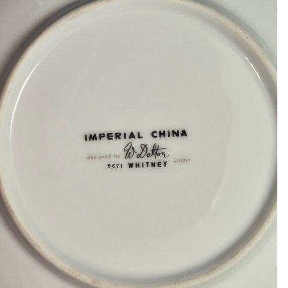 Imperial China by W Dalton Whitney 5671 Dessert/Fruit Bowls 5 1/2" / Set Of 8 - Picture 3 of 4